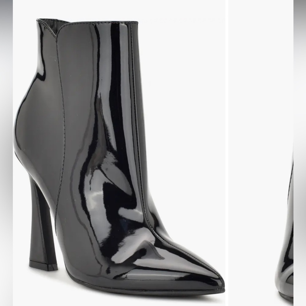 New Nine West Tedy Patent Bootie